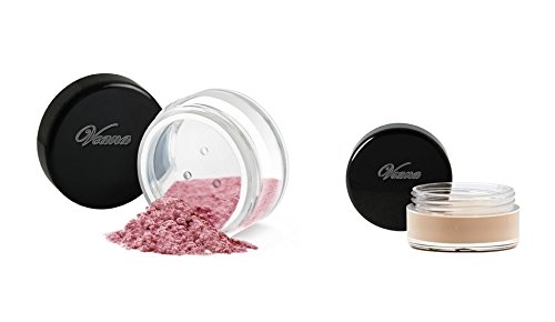 Veana Mineral Line Lidschatten plus Eye Primer angelic pink, 1er Pack (1 x 10 g) von Veana