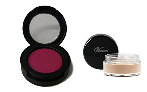 Veana Set: Mineral Lidschatten + Primer Hot Pink, 1er Pack (1 x 10 g) von Veana