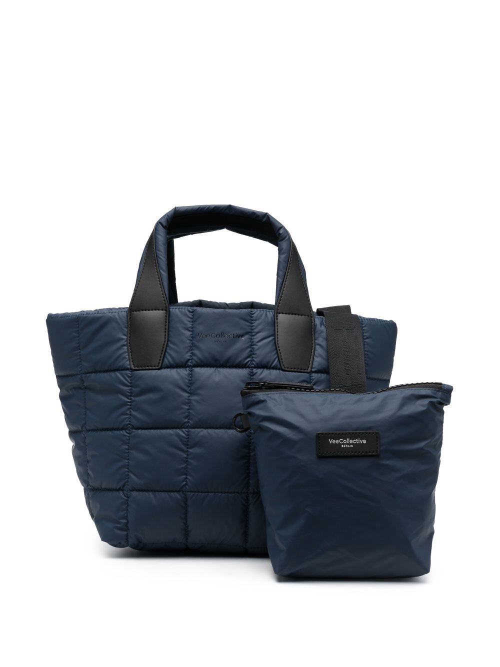 VeeCollective Gesteppter Shopper - Blau von VeeCollective