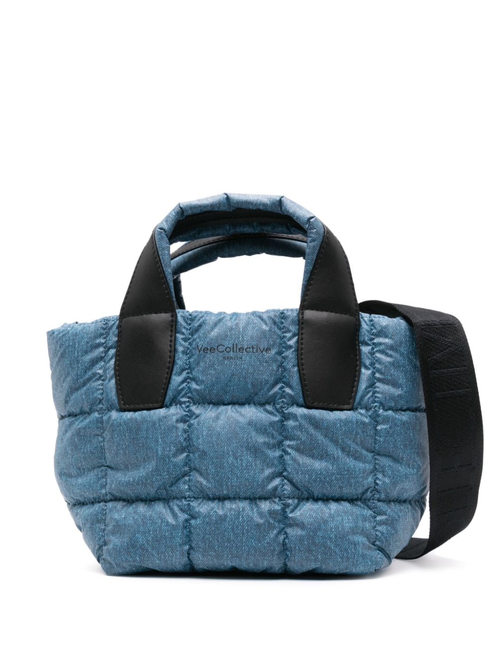 VeeCollective Mini Porter Handtasche - Blau von VeeCollective