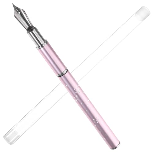 Veemoon 1Satz Nagelkunst Füllfeder mit Ersatzperlen Maniküre Werkzeug Malpinsel für Nail Art Vielseitige Maniküre Zubehör Rosa Veemoon 1Satz Nagelkunst Füllfeder mit Ersatzperlen Maniküre Werkzeug Malpinsel für Nail Art Vielseitige Maniküre Zubehör Rosa von Veemoon