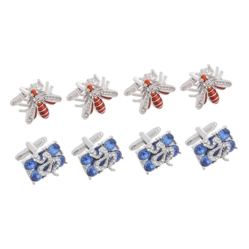 Veemoon 2 Sätze Bienen-manschettenknöpfe Biene Schmuck Anzug-manschettenknöpfe Für Männer Manschettenknöpfe Aus Metall Smoking-manschettenknöpfe Für Männer Zinklegierung 2 Paare * 2 Veemoon 2 Sätze Bienen-manschettenknöpfe Biene Schmuck Anzug-manschettenknöpfe Für Männer Manschettenknöpfe Aus Metall Smoking-manschettenknöpfe Für Männer Zinklegierung 2 Paare * 2 von Veemoon