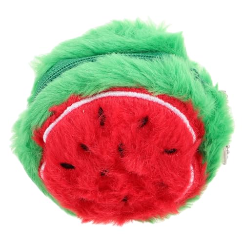 Veemoon Portable Wassermelon Plüsch Münzbeutel Schlüsselanhänger Für Junge Mädchen Bequeme Aufbewahrungstasche Multifunktionale Geldbörse Für Mädchen Kreatives Design Für Veemoon Portable Wassermelon Plüsch Münzbeutel Schlüsselanhänger Für Junge Mädchen Bequeme Aufbewahrungstasche Multifunktionale Geldbörse Für Mädchen Kreatives Design Für von Veemoon