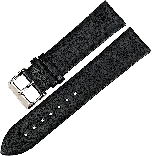 VekkEr Nylon-Uhrenarmband, Sport-Uhrenarmbänder, Uhrenarmband, Uhrenarmband, Damen-Uhrenzubehör, Leder-Uhrenarmband, 12 mm–24 mm, Uhrenarmband + Installationswerkzeug, Schwarz, 13 mm von VekkEr