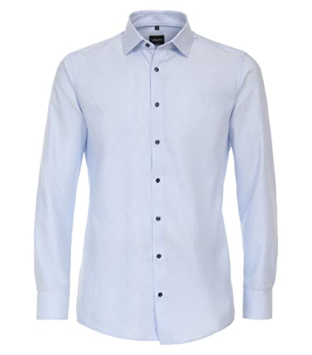 Venti Businesshemd Uni Modern Fit Hellblau 38 von Venti