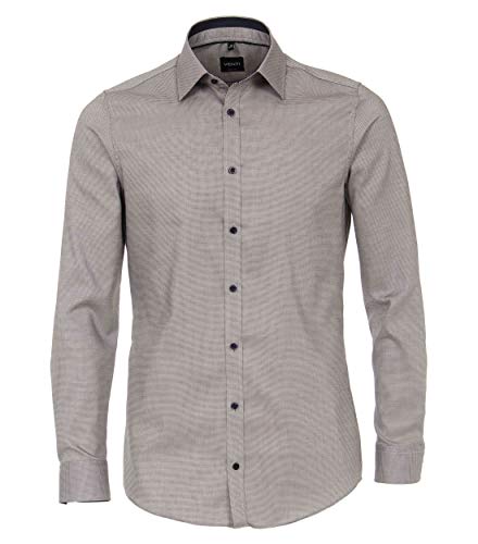 Venti Businesshemden Uni Body Fit graues Dunkelblau 38 Venti Businesshemden Uni Body Fit graues Dunkelblau 38 von Venti