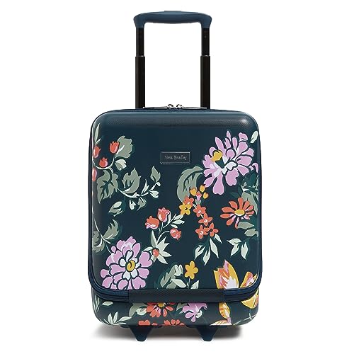 Vera Bradley Damen Hardside Untersitz Rollkoffer Gepäck, Frisch geschnittenes Blumengrün, Einheitsgröße von Vera Bradley