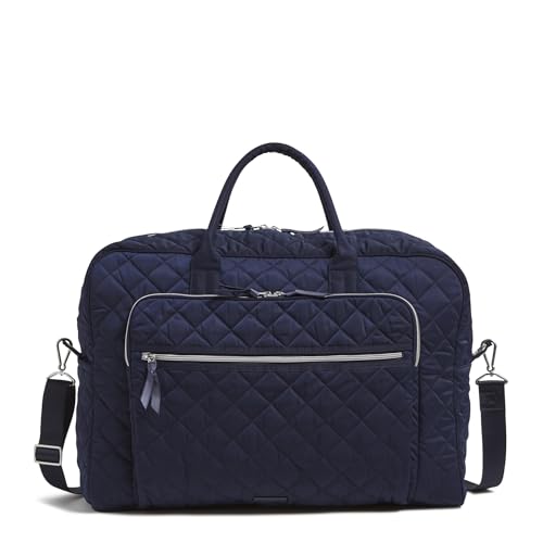 Vera Bradley Damen Performance Twill Grand Weekender Reisetasche, Klassisches Marineblau, Einheitsgröße von Vera Bradley