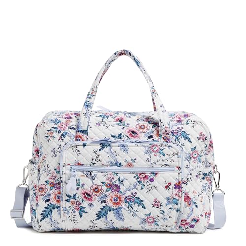 Vera Bradley Wochenend-Reisetasche aus Baumwolle für Damen, Magnifique Floral, Einheitsgröße von Vera Bradley