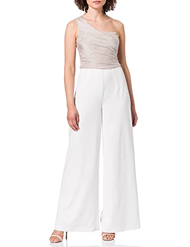 Vera Mont Damen 4378/4467 Jumpsuit, White/Gold, 36 Vera Mont Damen 4378/4467 Jumpsuit, White/Gold, 36 von Vera Mont