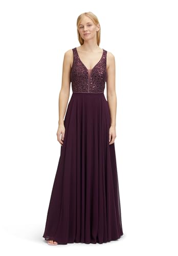 Vera Mont Damen 0257/4825 Kleid, Shiny Aubergine, 36 von Vera Mont