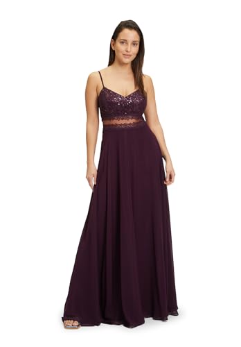 Vera Mont Damen 0283/4825 Kleid, Shiny Aubergine, 42 EU von Vera Mont