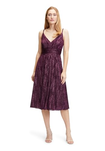 Vera Mont Damen 0285/4066 Kleid, Shiny Aubergine, 36 von Vera Mont