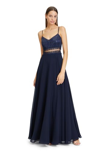 Vera Mont Damen Abendkleid mit Spitze Night Sky,40 von Vera Mont