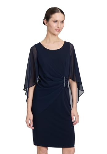 Vera Mont Damen Cocktailkleid mit Raffung 40, Night Sky Vera Mont Damen Cocktailkleid mit Raffung 40, Night Sky von Vera Mont