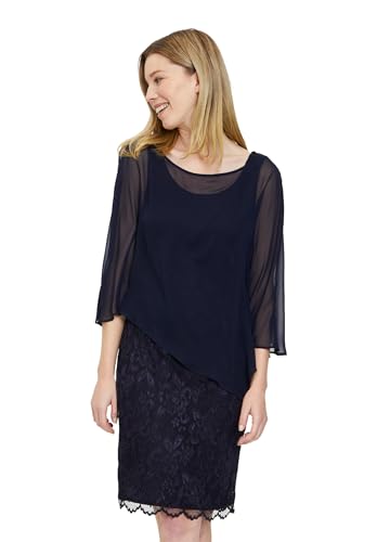 Vera Mont Damen Cocktailkleid mit Spitze Night Sky,36 von Vera Mont