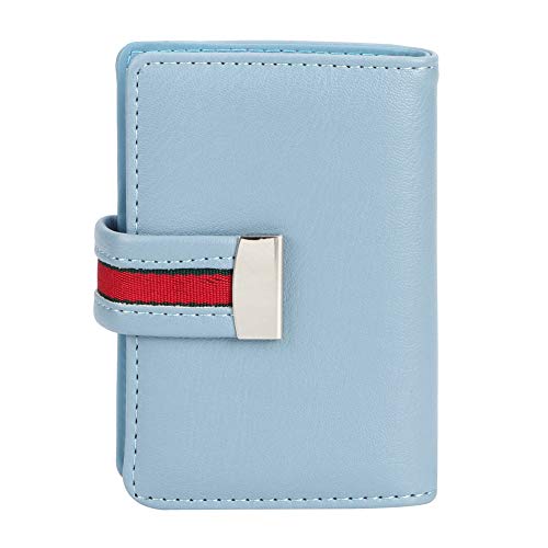 Verdant Touch R F I D Kartenhalter Mini Mode RFID Frauen Kartenhalter PU Leder Bankkartenbox Visitenkartenetui Blau, mehrfarbig, 60_x_180_cm von Verdant Touch