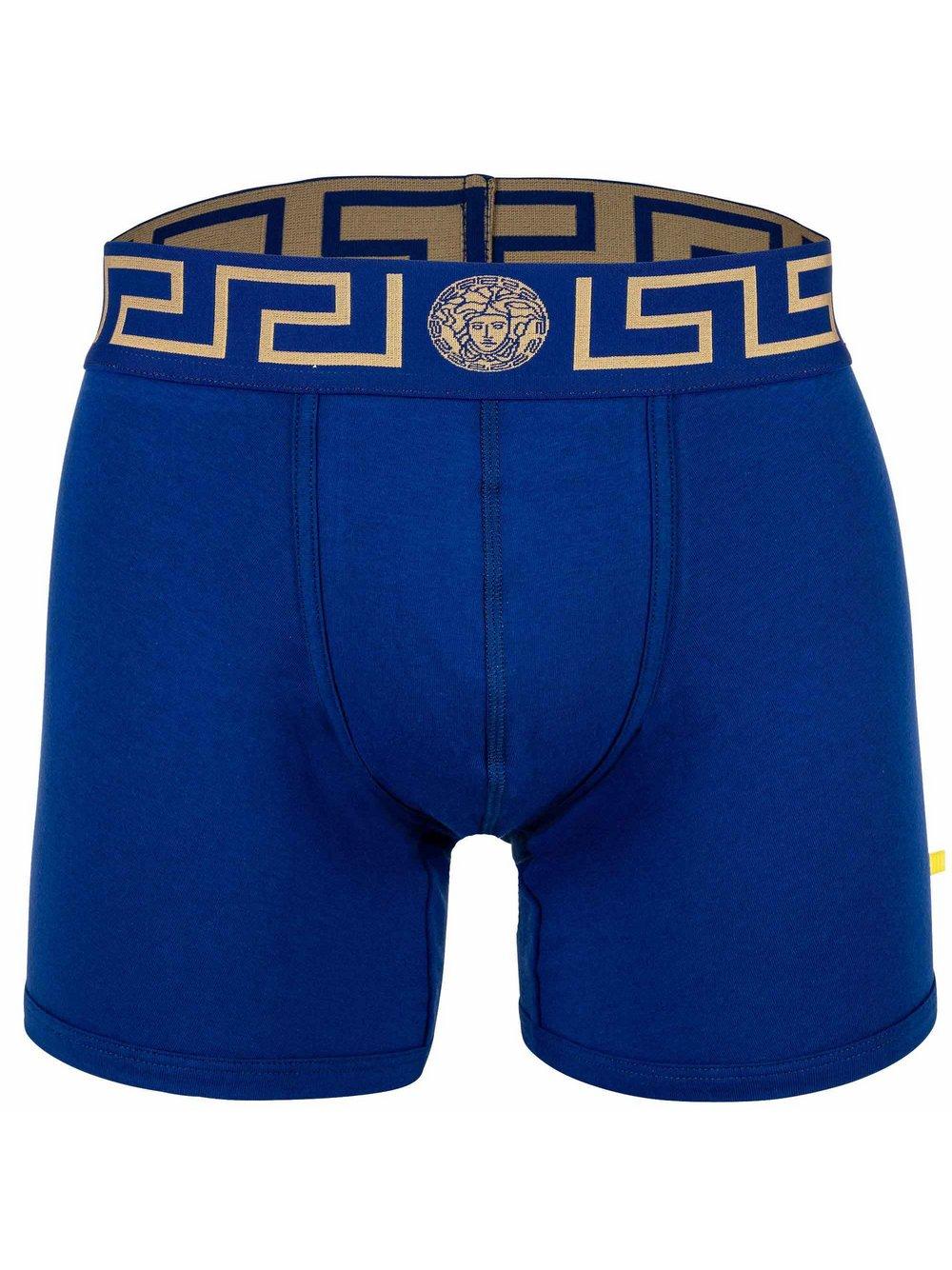 Versace Jeans Boxershorts Herren Baumwolle, blau von Versace Jeans