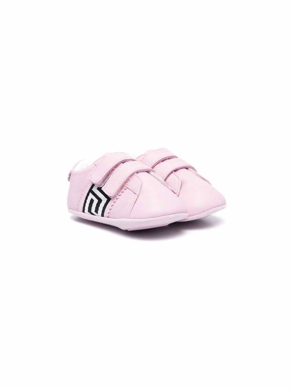 Versace Kids Sneakers mit Klettverschluss - Rosa von Versace Kids