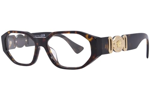 Versace Brille VE 3320 U 108 HAVANA, Havana, 56/16/145 von Versace