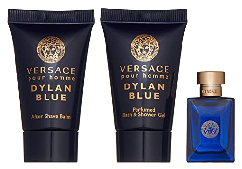 Versace Dylan Miniatur Set, Blau, 3-teilig, Einheitsgröße Mehrfarbig von Versace