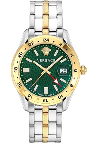 Versace Herren-Uhren Analog Quarz One Size 88876121 von Versace