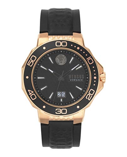 Versus by Versace Herren Armbanduhr Kalk Bay D/BLK S/BLK SS IPRG VSP050918 von Versus Versace