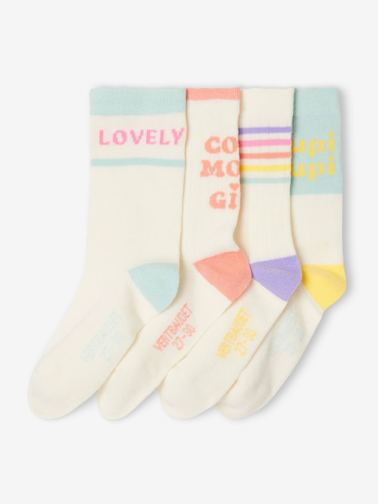 4er-Pack Mädchen Socken 4er-Pack Mädchen Socken von Vertbaudet
