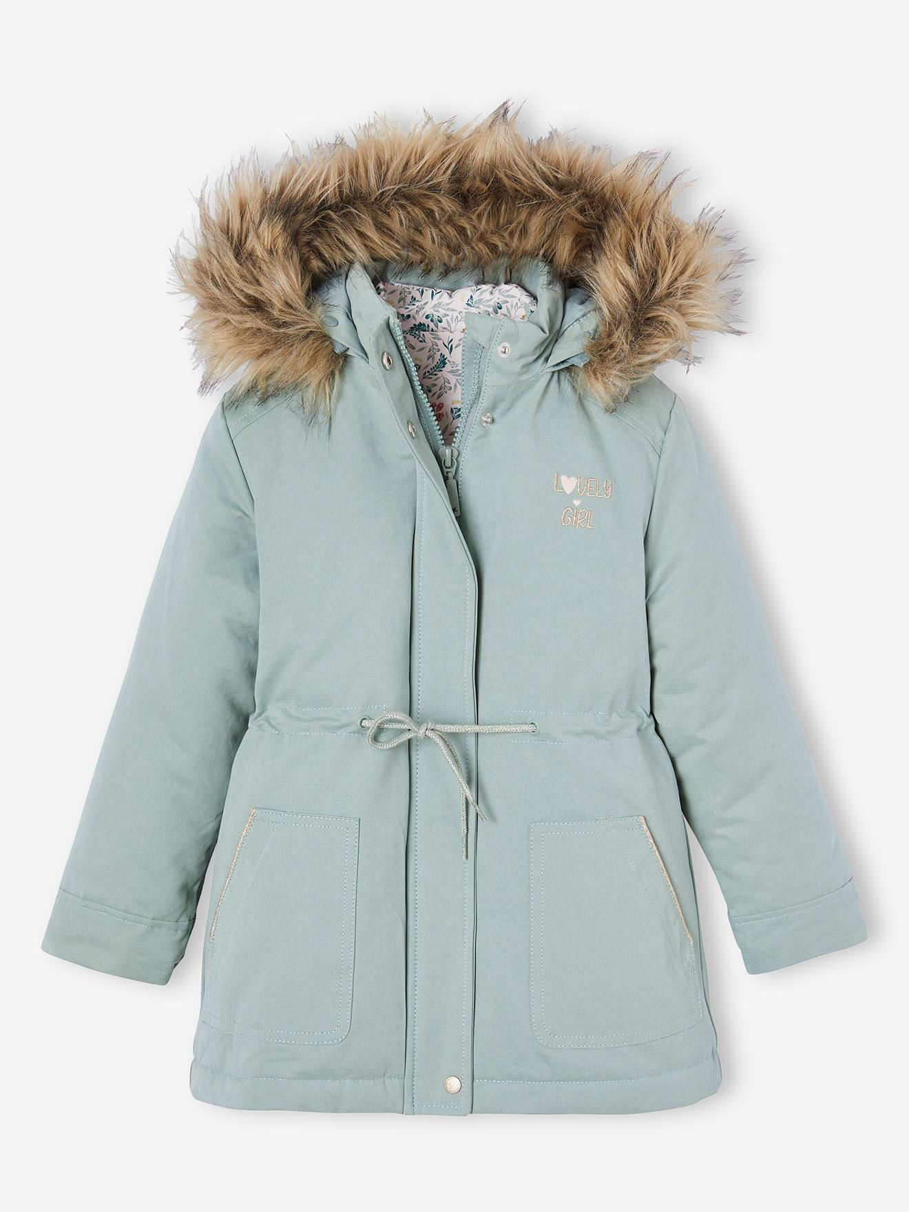 Mädchen 3-in-1-Winterjacke mit Recycling-Polyester Mädchen 3-in-1-Winterjacke mit Recycling-Polyester von Vertbaudet