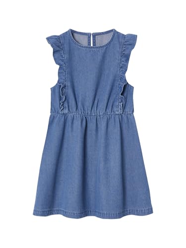 Vertbaudet Mädchen Jeanskleid mit Volants Blue Stone 128 Vertbaudet Mädchen Jeanskleid mit Volants Blue Stone 128 von Vertbaudet