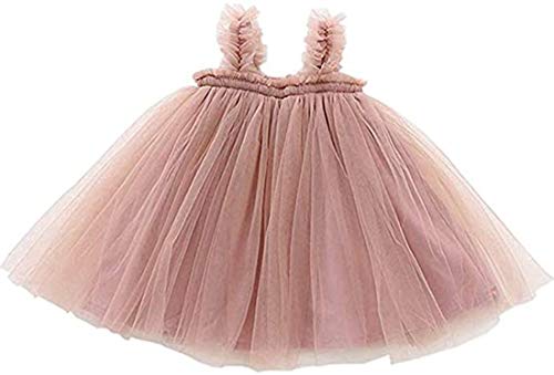 Verve Jelly Baby Mädchen Kleinkind Tutu Kleid Ärmellose Prinzessin Kleinkind Tüll Sommerkleid Prinzessin Partykleid von Verve Jelly