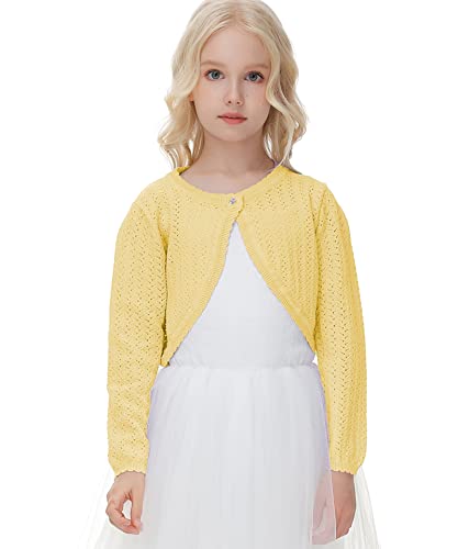 Verve Jelly Mädchen Langarm Schulstrickjacke Kinder Kinder Strick Bolero Shrug Strickjacke Pullover Gelb 140 7-8 Jahre Verve Jelly Mädchen Langarm Schulstrickjacke Kinder Kinder Strick Bolero Shrug Strickjacke Pullover Gelb 140 7-8 Jahre von Verve Jelly