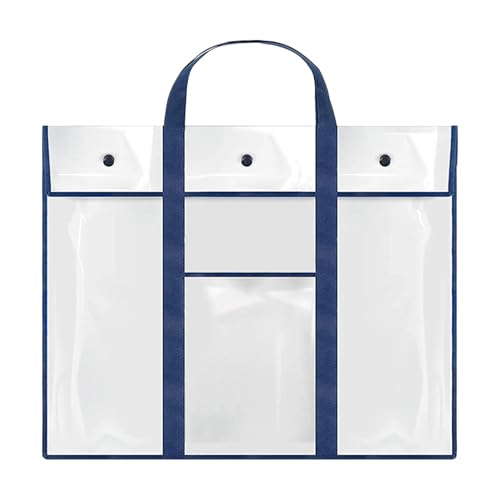 Vgvgaj Poster Bag Carrier, Bulletin Board Storage Bag - Kunstorganisator Postertasche groß,PVC -Bulletin -Board -Halter, Speicherorganisator mit Griff und Tasche zum Skizzieren Vgvgaj Poster Bag Carrier, Bulletin Board Storage Bag - Kunstorganisator Postertasche groß,PVC -Bulletin -Board -Halter, Speicherorganisator mit Griff und Tasche zum Skizzieren von Vgvgaj