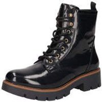 Via della Rosa Schnüstiefelette Damen schwarz|schwarz Via della Rosa Schnüstiefelette Damen schwarz|schwarz von Via della Rosa