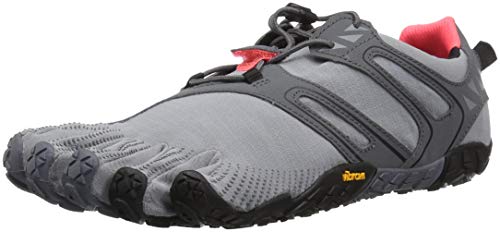 Vibram FiveFingers Damen V-Trail Sneaker, Mehrfarbig (Grey/Black/Orange 17w6906) von Vibram