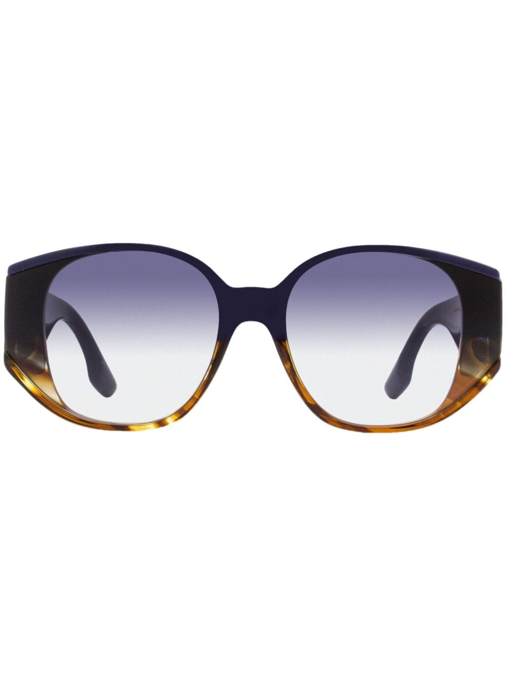 Victoria Beckham Eyewear Sonnenbrille mit ovalem Gestell - Blau von Victoria Beckham Eyewear