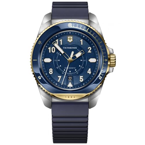 Victorinox Reloj V242013 Journey 1884 caucho Azul von Victorinox