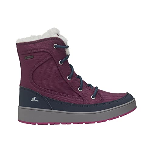 Viking Mädchen Ma​i​a​ Zi​p​ Hi​g​h​ Gtx Warm​ Ankle Boot, Denim Dark Pink, 36 EU von Viking