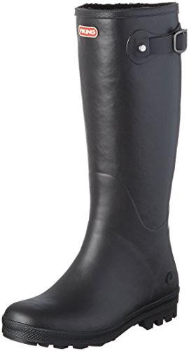 Viking Damen Foxy Winter Gummistiefel, Schwarz, 41 EU Viking Damen Foxy Winter Gummistiefel, Schwarz, 41 EU von Viking