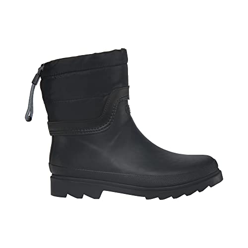 Viking Damen Puffer Warm Mid Rain Boot, Schwarz, 38 EU von Viking