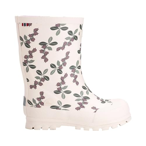 Viking Jolly Print Rubber Boots, Light Pink/Olive, 32 von Viking