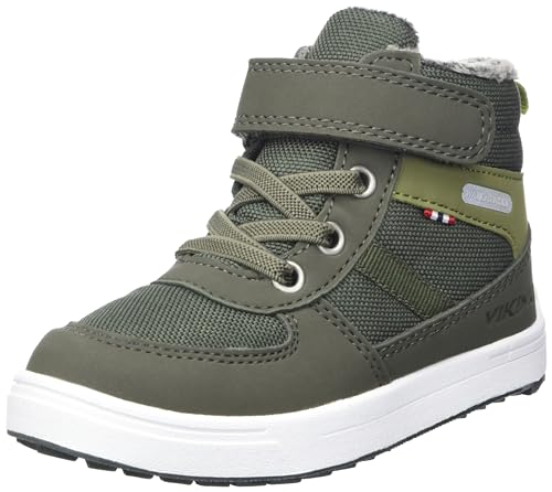 Viking Lucas Warm WP 1V Snow Boot, Pine/Olive, 28 EU von Viking