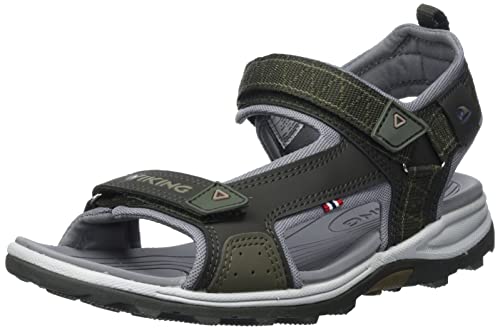 Viking SANDOEY Sandals, Olive/Huntinggreen, 31 von Viking