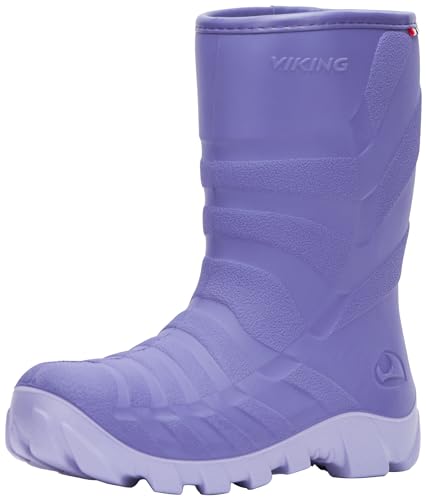 Viking Ultra Warm Snow Boot, Violet/Lavender, 22 EU von Viking