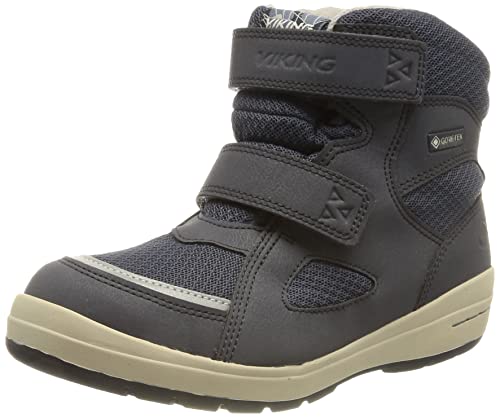 Viking Unisex Baby spro gtx Schneestiefel, Navy, 26 EU von Viking