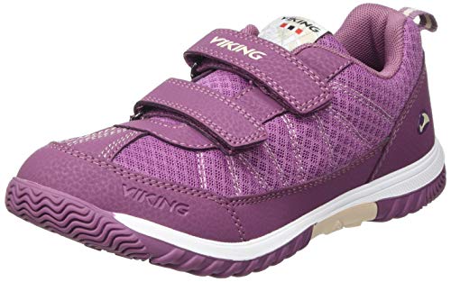 Viking Unisex Kinder Bryne Walking Schuh, Bordeaux Violet, 20 EU von Viking