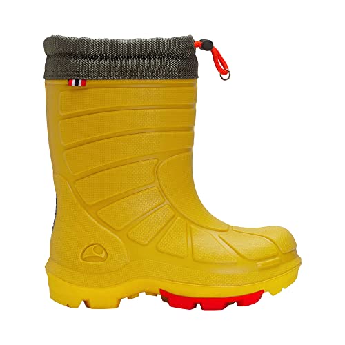 Viking Unisex Kinder Ex?t?r?e?m?e? 2.0 Snow Boot, Yellow Olive, 36 EU Schmal von Viking