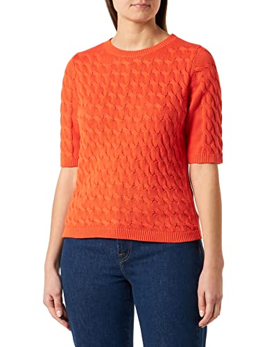 VICHAO O-Neck 2/4 Cable Knit TOP/SU-NOOS von Vila