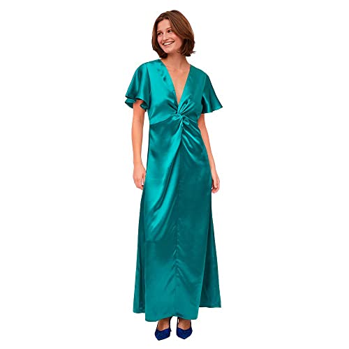 VISITTAS V-Neck S/S Maxi Dress - NOOS von Vila