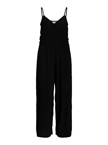 Vila Damen Jumpsuit VIMAJE STRAP JUMPSUIT (M, black) von Vila